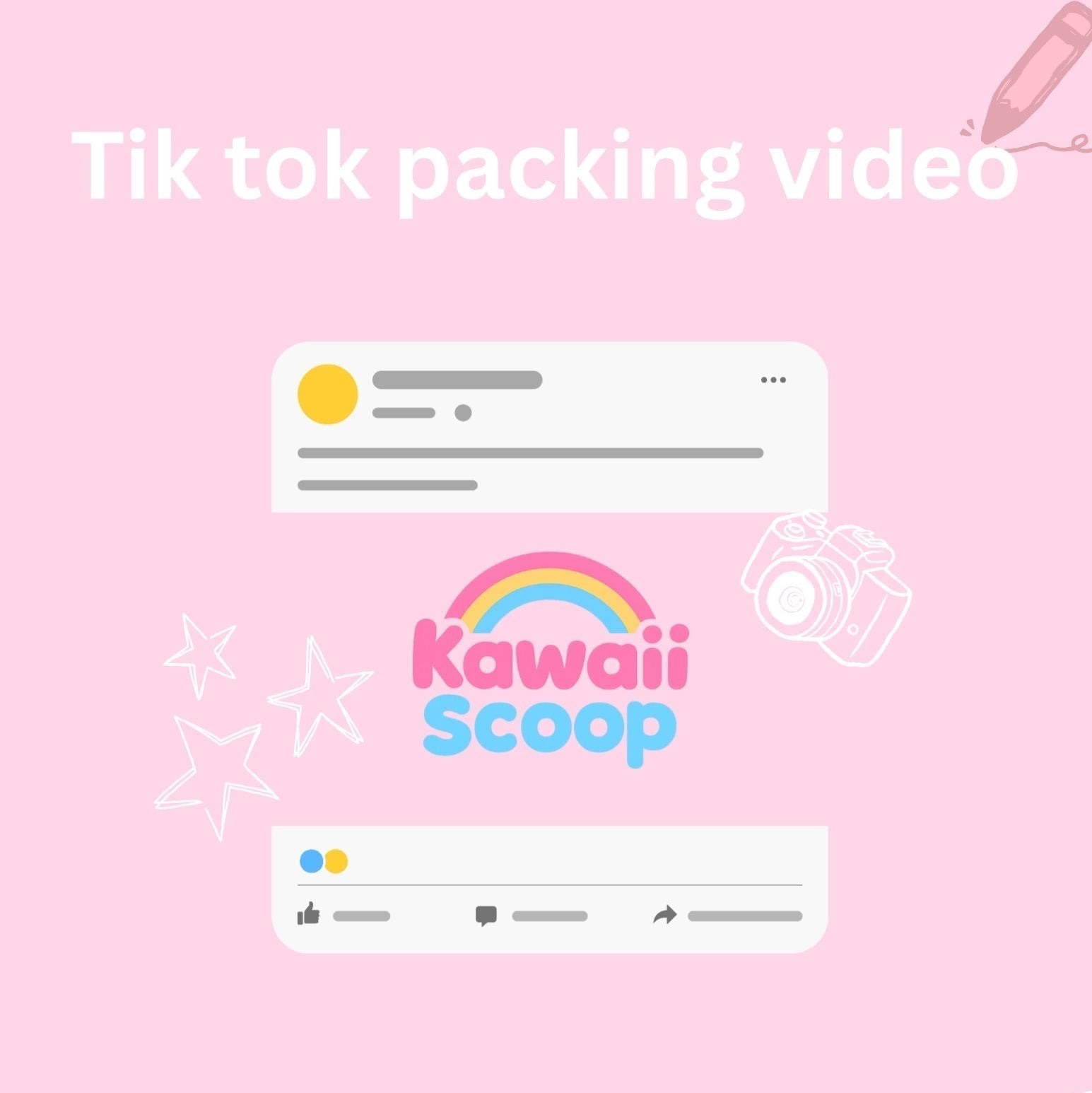 Tik Tok packing video