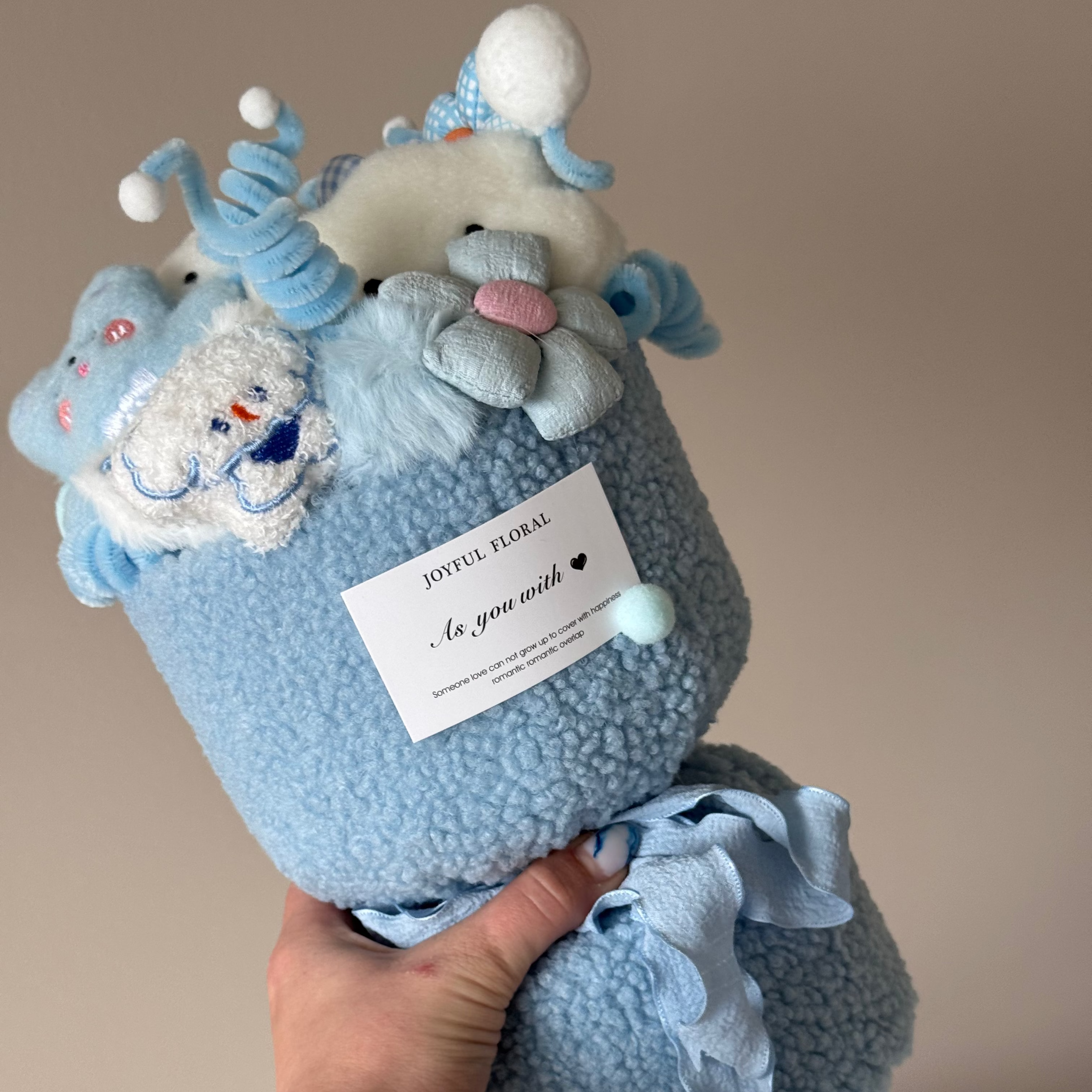 Plush  Bouquet with Lights – Perfect Romantic Gift 💝✨