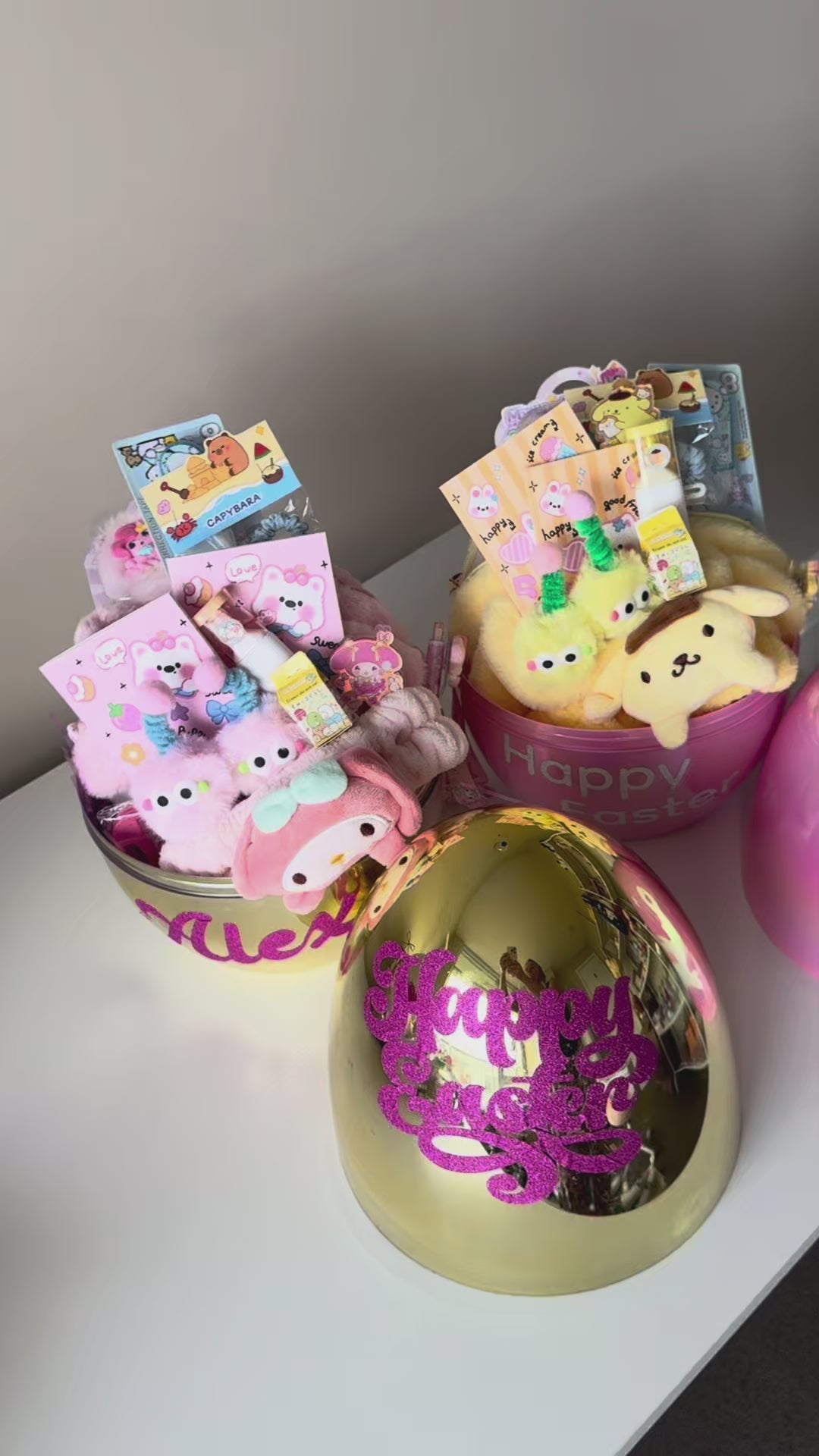 Personalized Giant Kawaii Easter Egg 🐣🥹✨